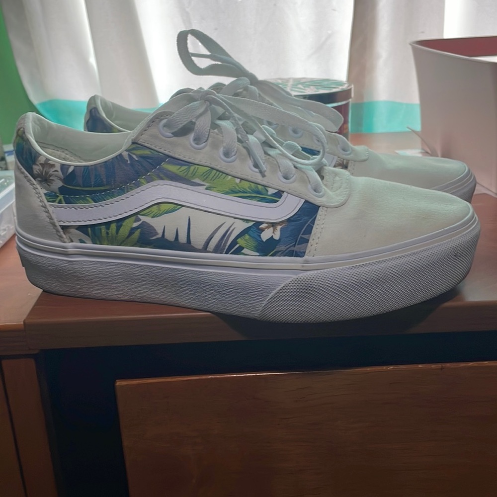 VANS WARD LO PLATFORM SNEAKER - WOMEN'S